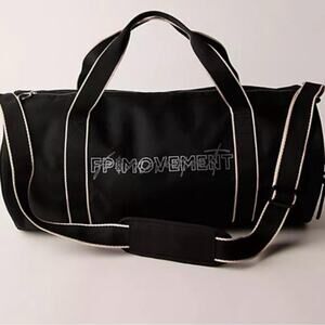 NWT Free People Movement Black Duffle Bag